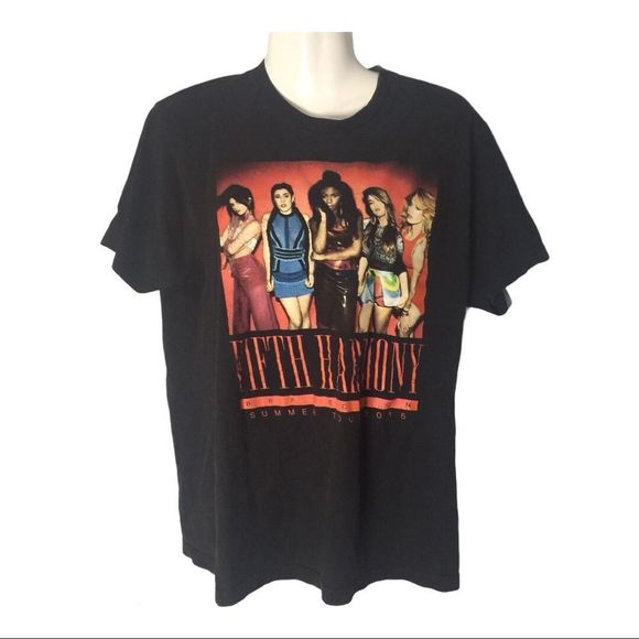 Fifth Harmony 2015 Tour Tee Unisex Large - Picture 1 of 5